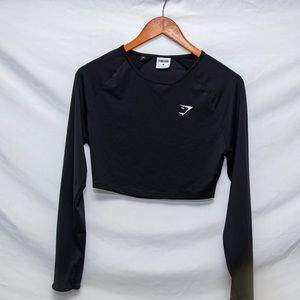 Gymshark long sleeve crop top